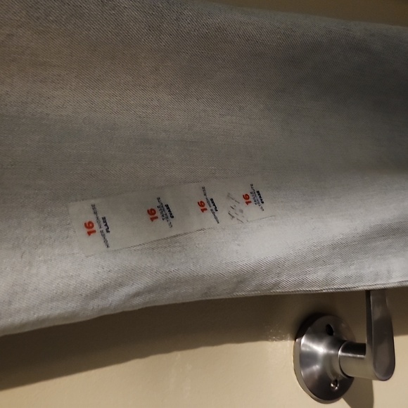 OLD NAVY Higher High Rise Flare, Light Blue, NWT, Size 16 - Picture 3 of 7